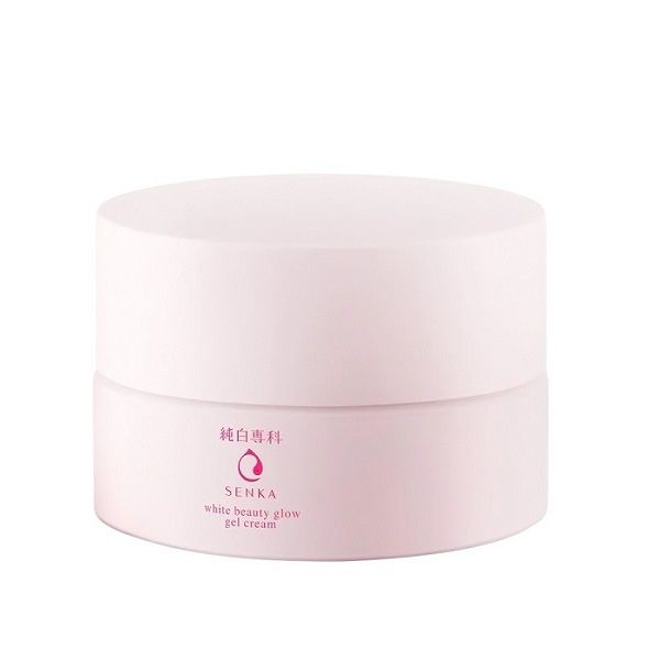 Kem Dưỡng Trắng Da Ban Đêm Senka White Beauty Glow Gel Cream 50g