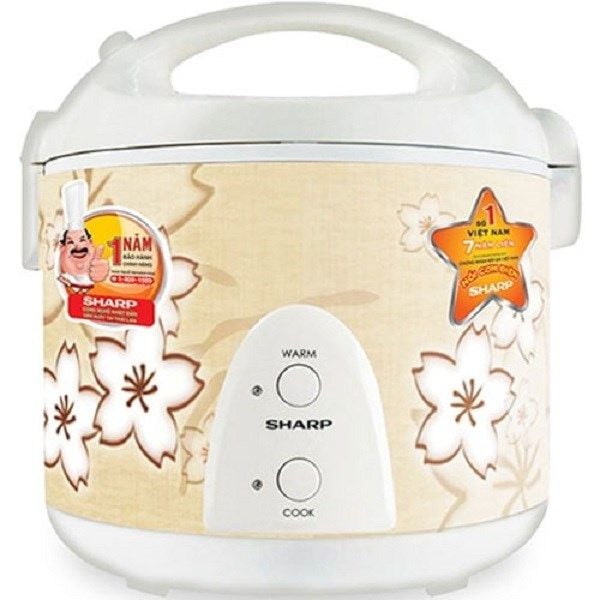 Nồi Cơm Điện Nắp Gài Sharp 1,8L 700W KS-N191ETV