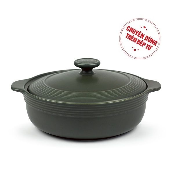 Nồi Dưỡng Sinh Hai Quai 2.6 Lít + Nắp Minh Long Healthycook (Bếp Từ)