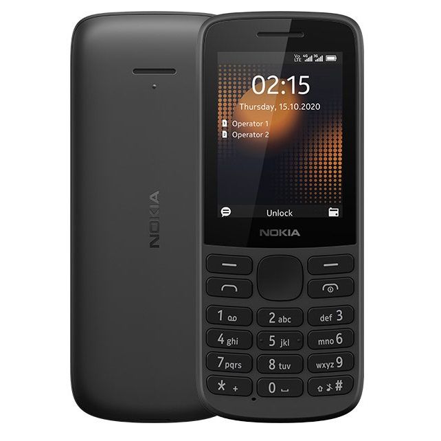 Điện Thoại Di Dộng Nokia 215 4G TA-1272 Black