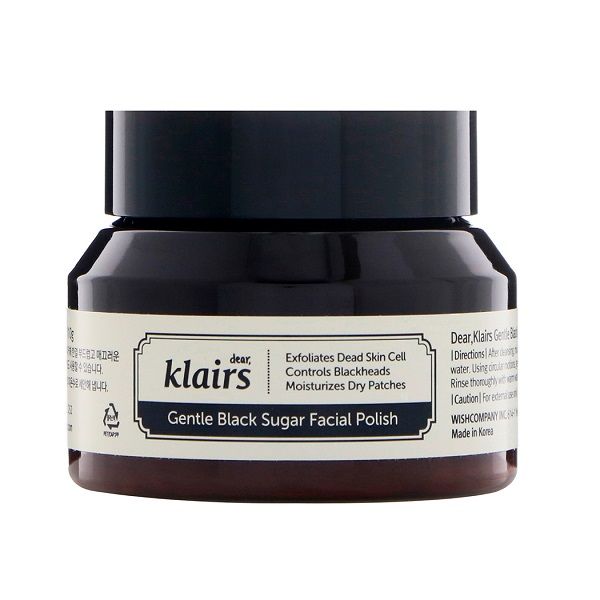 Tẩy Tế Bào Chết Klairs Gentle Black Sugar Facial Polish 110g