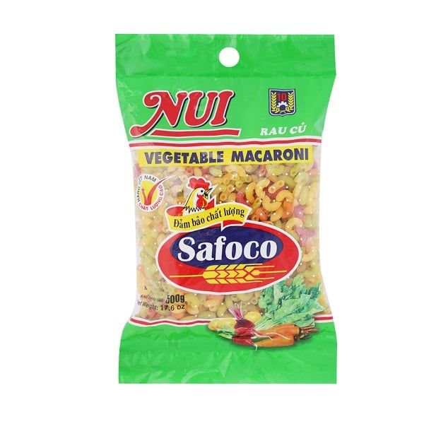 Nui Hình Tôm Khô Rau Củ Safoco (500g)