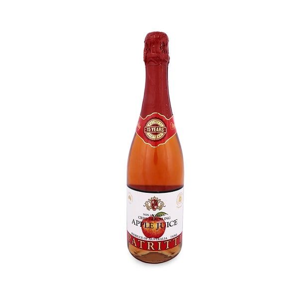 Nước Ép Táo Có Gas Patritti Sparkling - Chai 750ml
