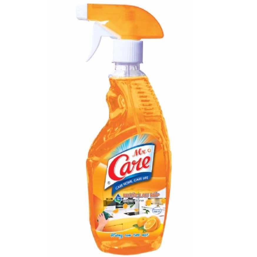 Nước Lau Bếp True Care Hương Cam 580ML