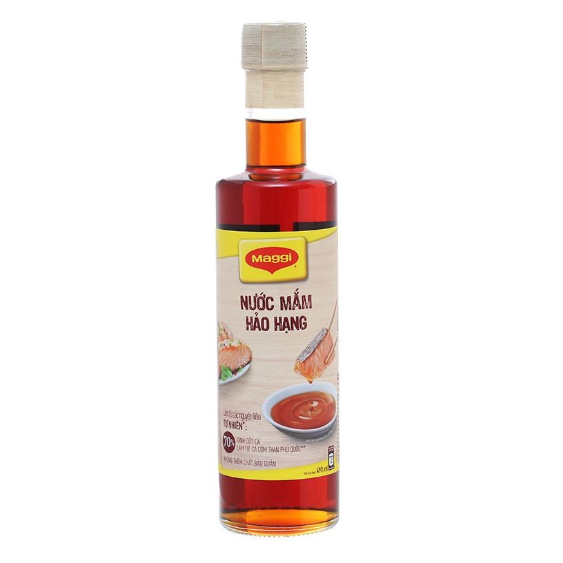 Nước Mắm Maggi Chai Thủy Tinh 490ml