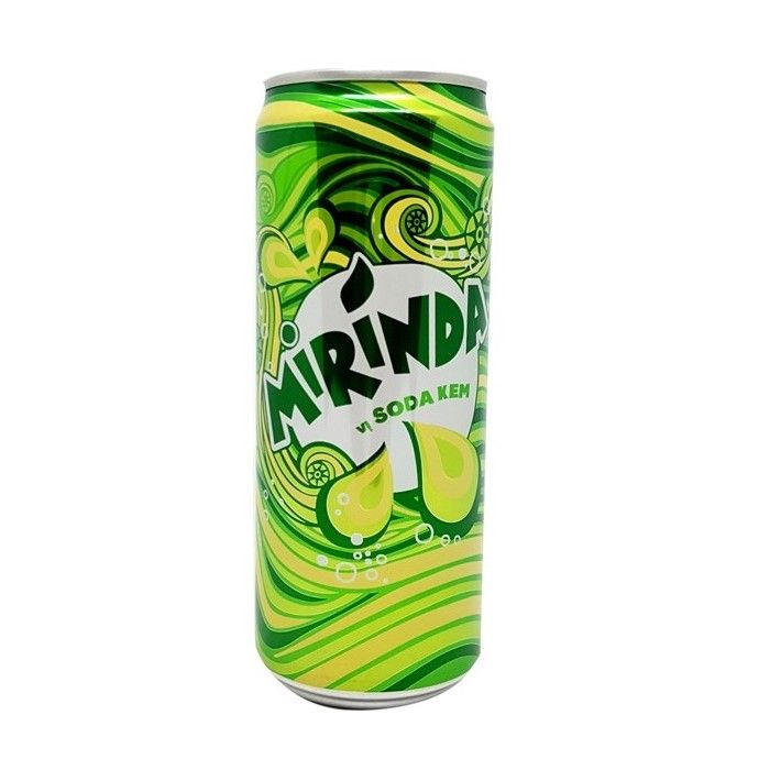 Nước Ngọt Mirinda Vị Soda Kem Sleek Can - 330ml