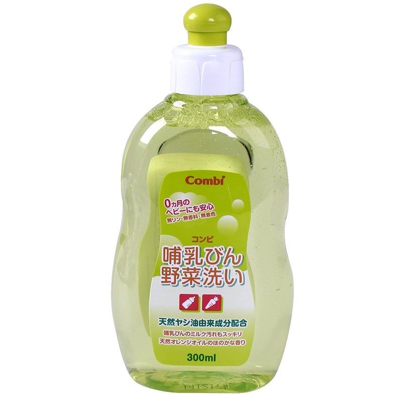 Combi Dung Dịch Rửa Bình Sữa & Rau Quả 300Ml