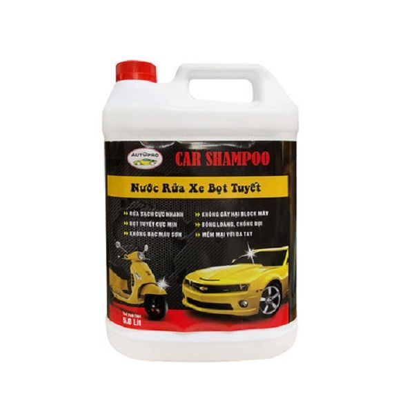 Nước Rửa Xe Máy, Oto 5 Lít