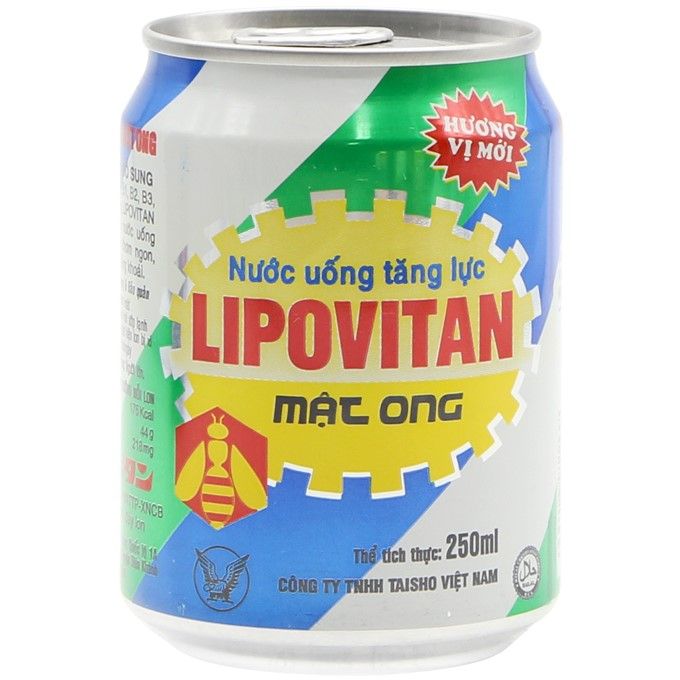 Nước Tăng Lực Lipovitan Mật Ong 250 ML