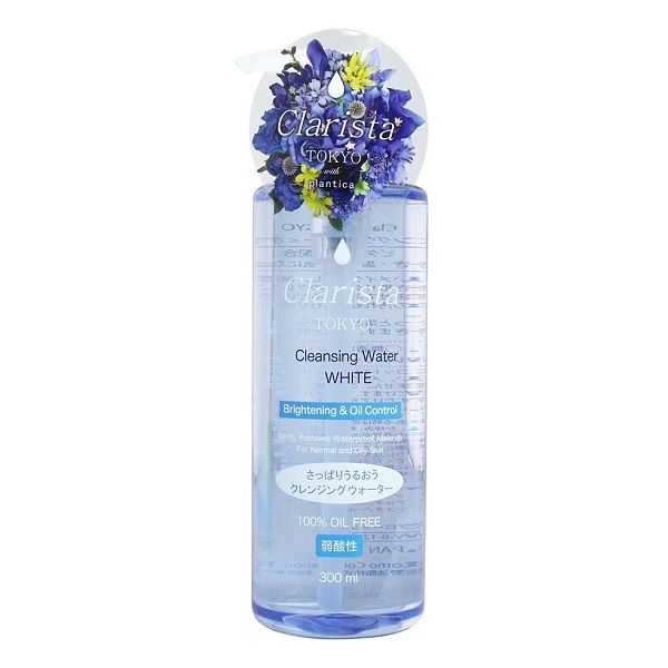 Nước Tẩy Trang Dưỡng Trắng Moritomo Clarista 300ml