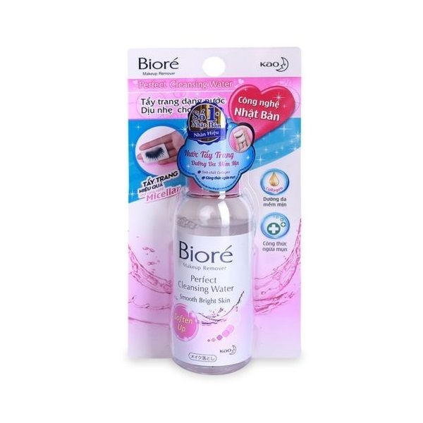 Nước Tẩy Trang Bioré Make Up Remover Perfect Cleansing Water Chai 90ml