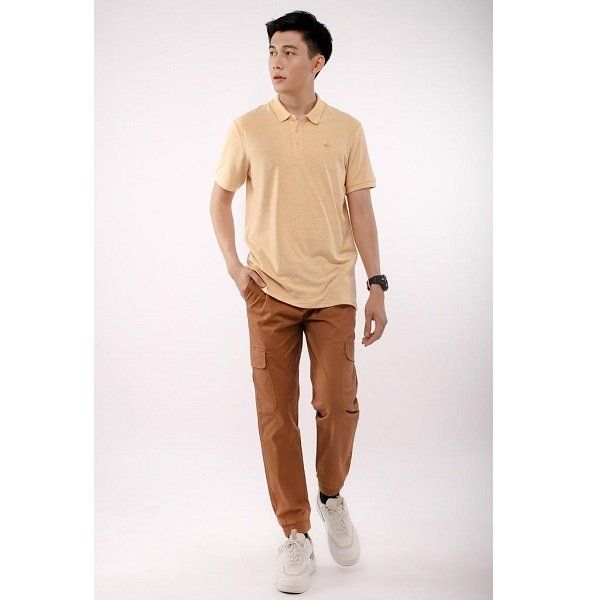 Áo Thun Polo Nam Vàng Couple TX 3013 (Store 5703)
