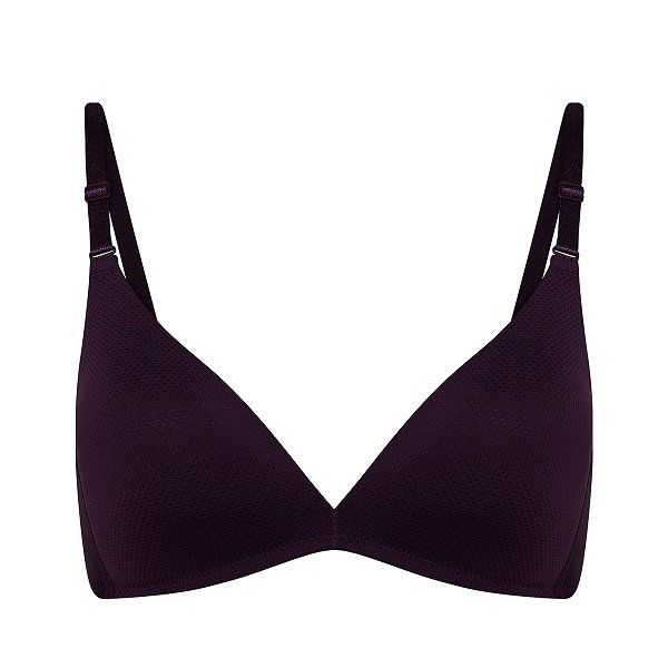 Áo Ngực Không Mút Màu Tím Than iBasic BRAW086 (Store 5703)