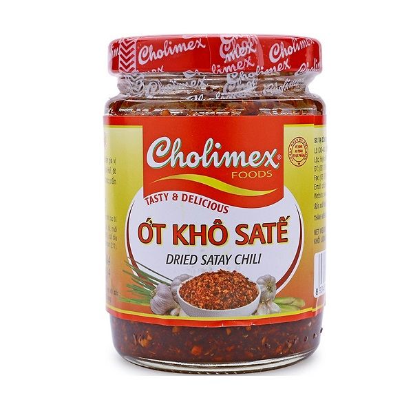 Ớt Khô Sate Cholimex - Hũ 100g