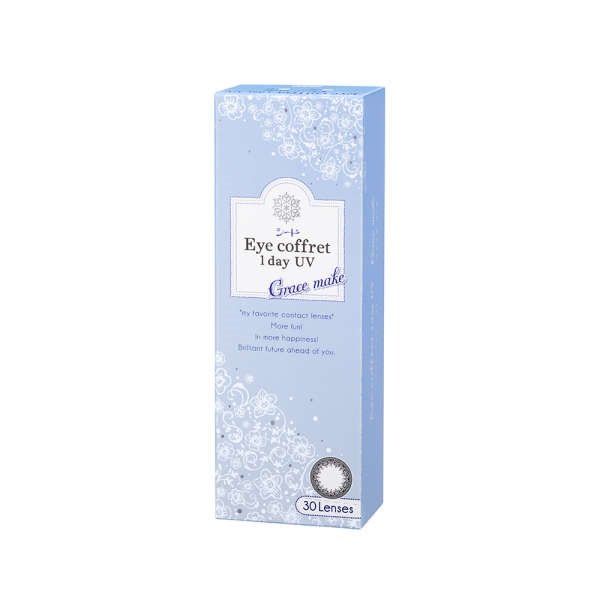 Combo 2 Cặp Kính Áp Tròng 1 Ngày Màu Dành Cho Cận Thị/Viễn Thị/ Không Độ Seed Eye Coffret 1day UV