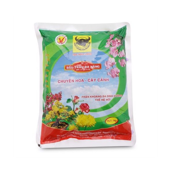 Phân Đầu Trâu Đa Năng 1 Kg NPK 17-12-7+TE