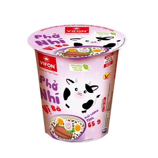 Phở Nhí Ly Vifon Vị Bò 65g