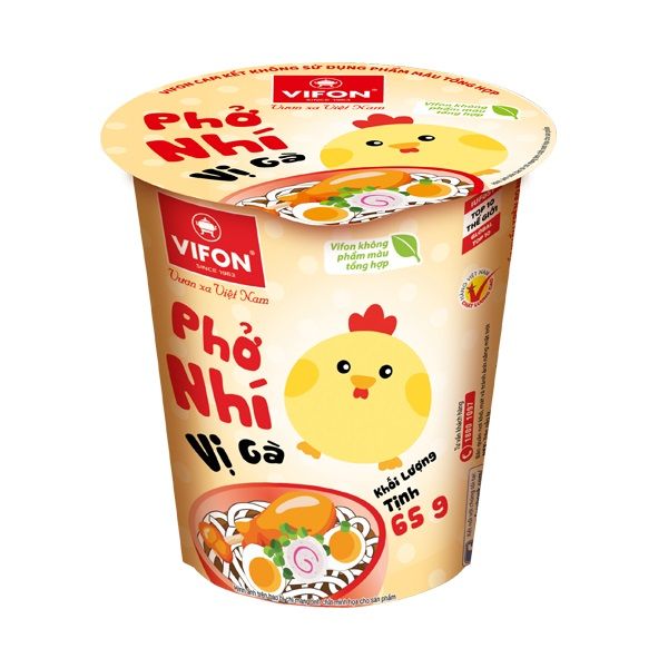 Phở Nhí Ly Vifon Vị Gà 65g