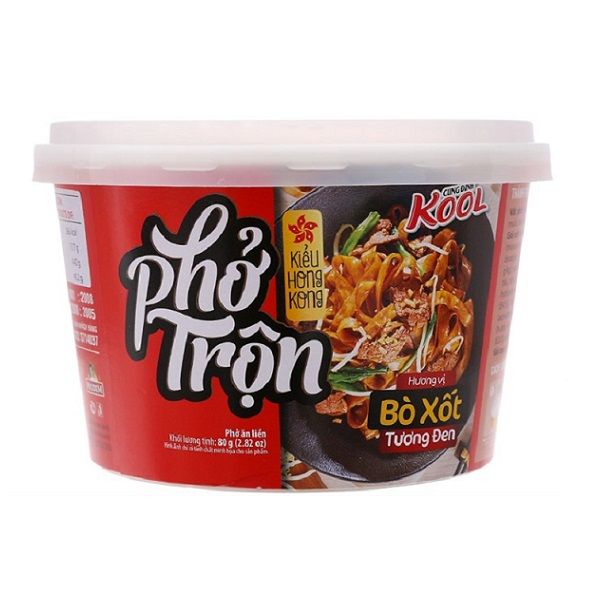 Phở Tô Trộn Cung Đình Kool Bò Xốt Tương Đen 80g