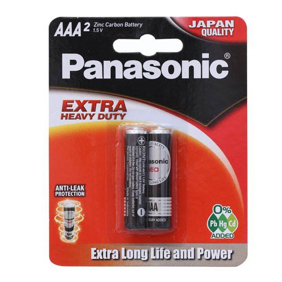 Pin Panasonic R03NT-2B-V AAA Vỉ 2 Viên