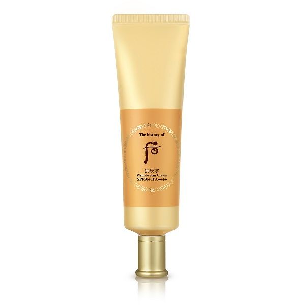 Kem Chống Nắng Cải Thiện Nếp Nhăn Whoo Gongjinhyang Wrinkle Sun Cream SPF50+, PA++++ 50ml