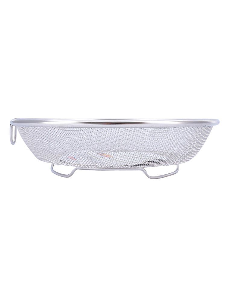 RỔ INOX ĐAI NHỎ (20.5CM X 20.5CM X 7CM)ST_013