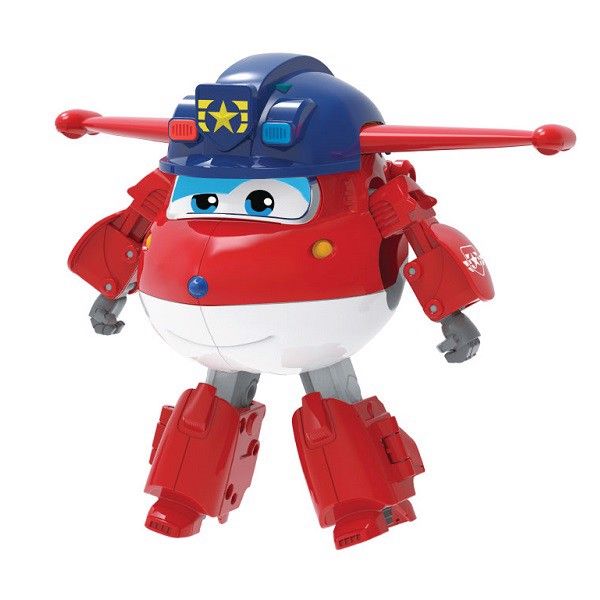 Robot Biến Hình Cỡ Lớn Jett Cảnh Sát Super Wings