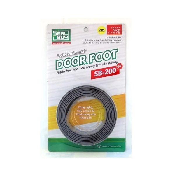Ron Mềm Door - Foot SB200 GY - Màu Xám