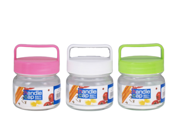 Hũ Thủy Tinh Có Quai Xách 200ml