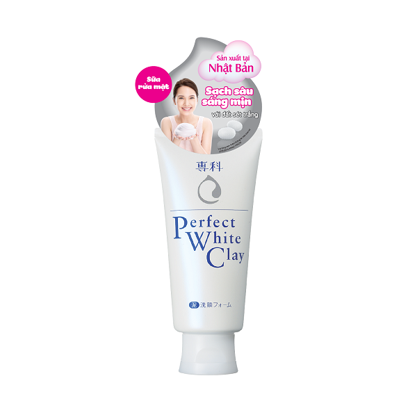 Sữa Rửa Mặt Senka Perfect White Clay 120g/60115