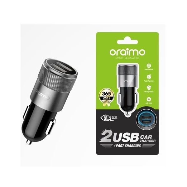 Sạc Ôtô Oraimo OCC-31D 2 Cổng USB