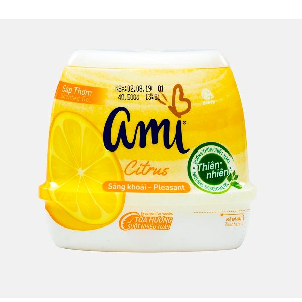 Sáp Thơm Ami Citrus Tươi Mát Hộp 200g