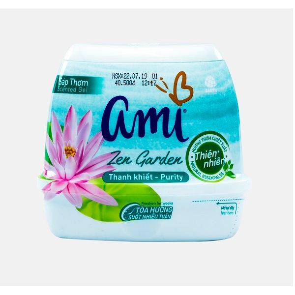 Sáp Thơm Ami Zen Garden - Thanh Khiết (200g)