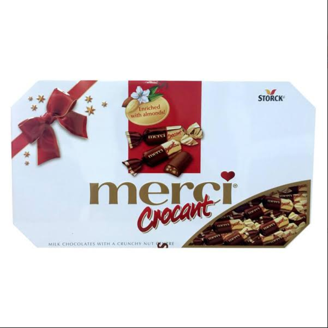 Kẹo Storck Merci Crocant Hộp Thiếc 375g