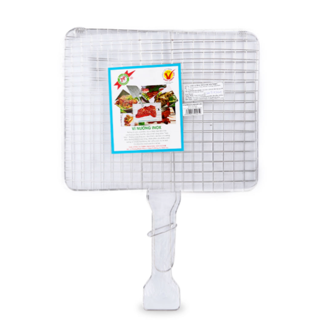 VỈ NƯỚNG KẸP INOX DÀY SỐ 2