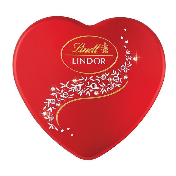 Socola Lindt Lindor Milk Crystal Heart - 96g (Tết)