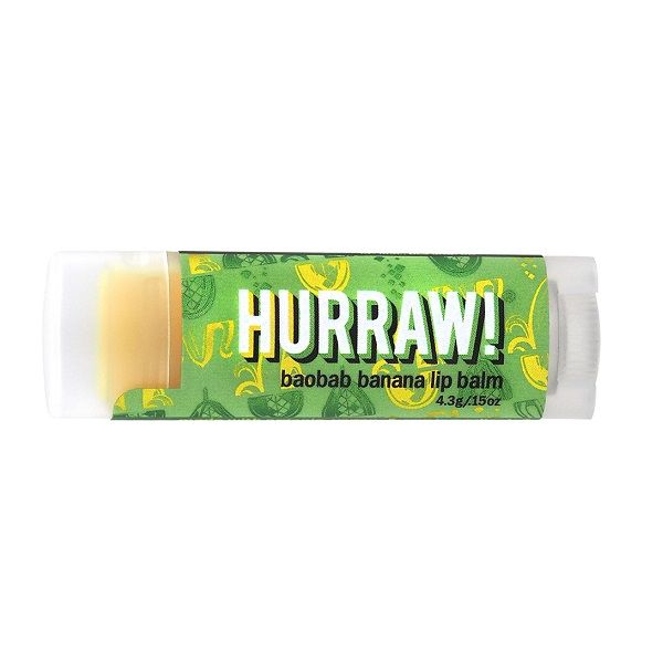 Son Dưỡng Môi Hurraw Baobab Banana Lip Balm
