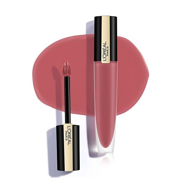 Son Kem Lì L'Oréal Paris Rouge Signature Hồng Đất 121