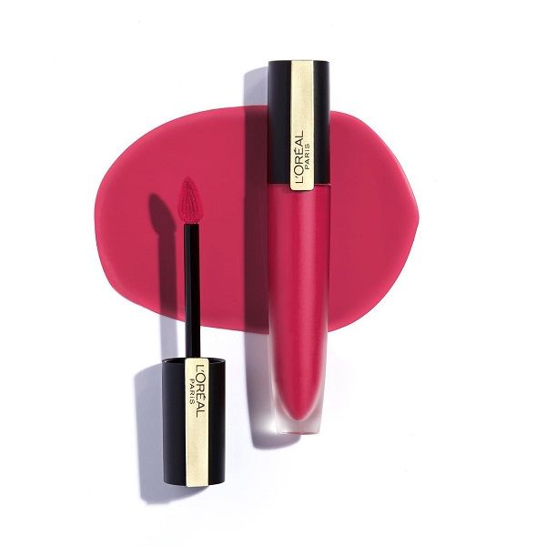 Son Kem Lì L'Oréal Paris Rouge Signature Hồng Dâu 114 (Store 5871,5873)