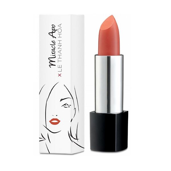Son Lì Miracle Apo Lipstick Matte x Lê Thanh Hòa - Cam Cháy (4g)