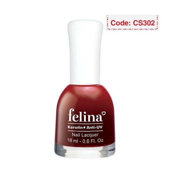 Sơn Móng Tay Felina Đỏ 18ml