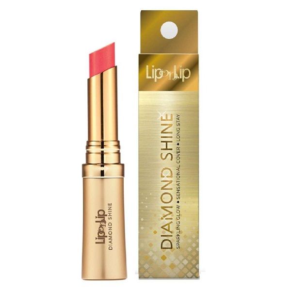 Son Rohto Lipcare Lip On Lip Diamond Shine 2,2g Hồng Cam