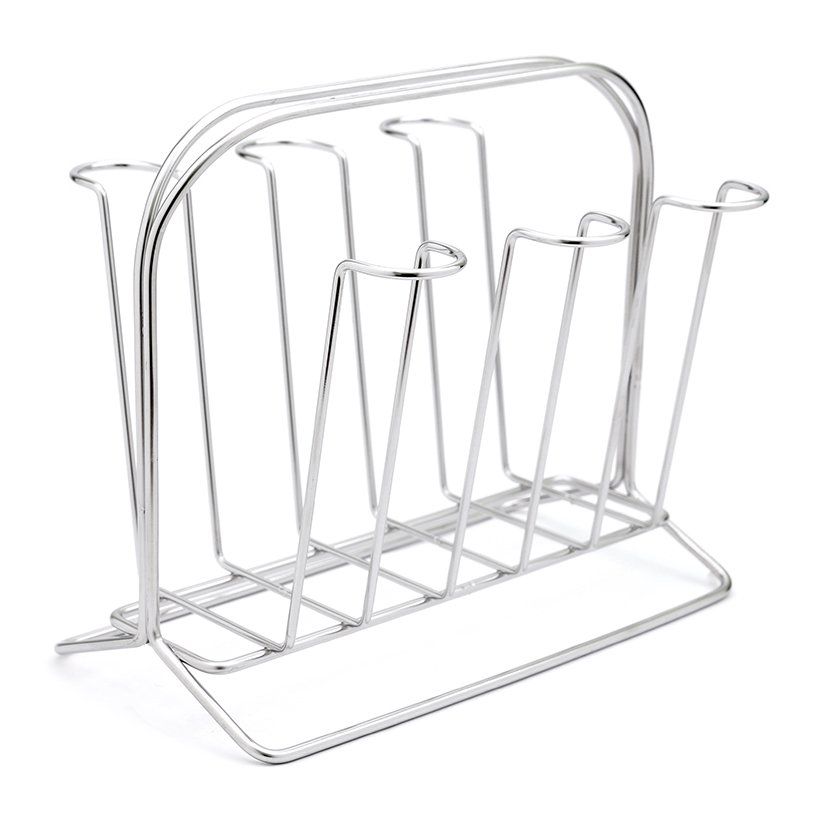 GIÁ LY CỐC INOX-CHỮ NHẬT (210X120X175) STAAMI ST-032