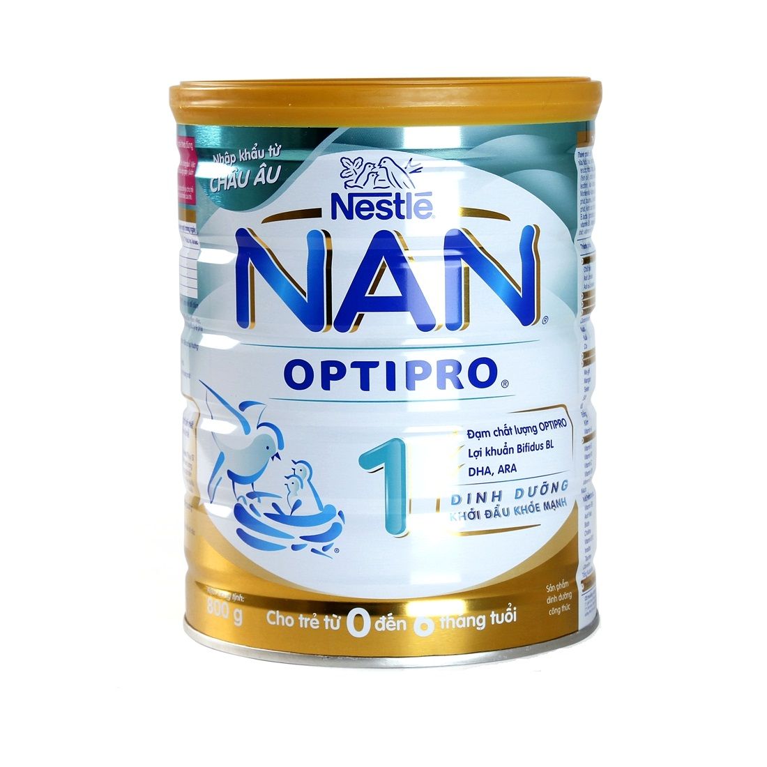Sữa Bột Nestle Nan Optipro 1 Cho Trẻ Từ 0-6 Tháng Tuổi 800g