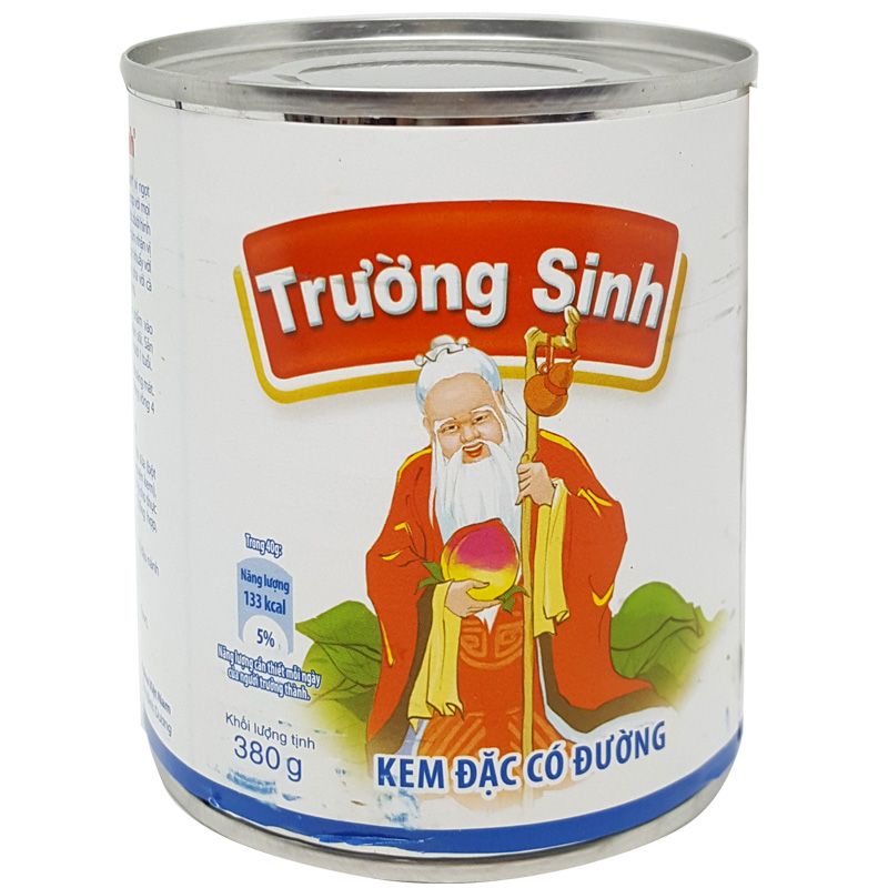 Sữa Đặc Trường Sinh Trắng Dutch Lady - Lon 380g
