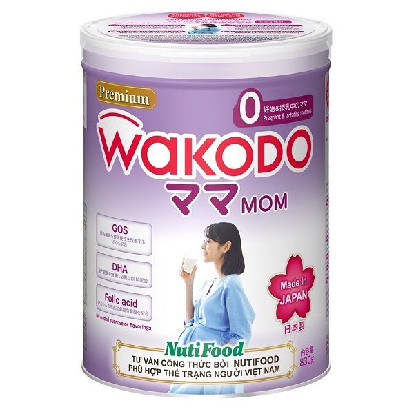 Sữa Dinh Dưỡng Wakodo Mom - Nutifood 3 Lon 830g