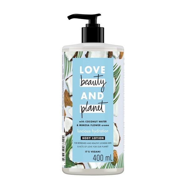 Sữa Dưỡng Thể Cấp Ẩm Love Beauty And Planet Luscious Hydration 400ml