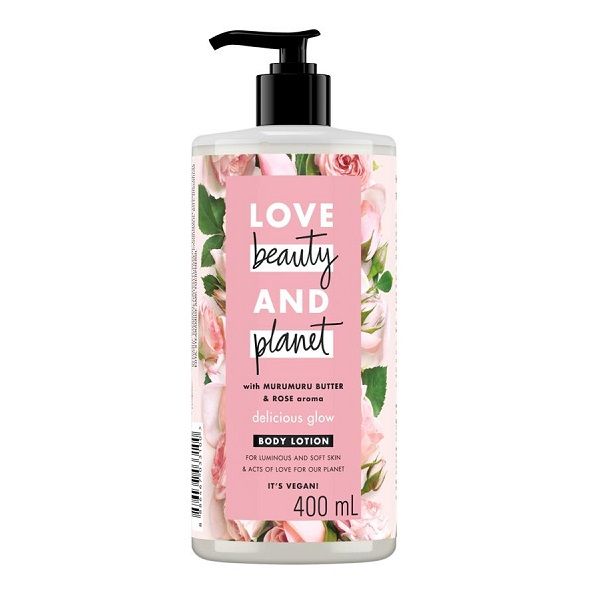 Sữa Dưỡng Thể Sáng Da Love Beauty And Planet Delicious Glow 400ml