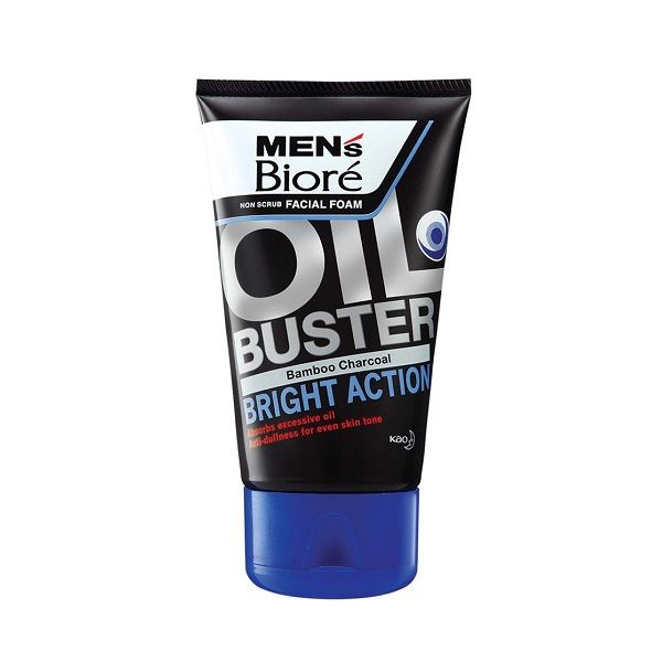 Sữa Rửa Mặt Biore Men Sạch Nhờn Sáng Da 100g