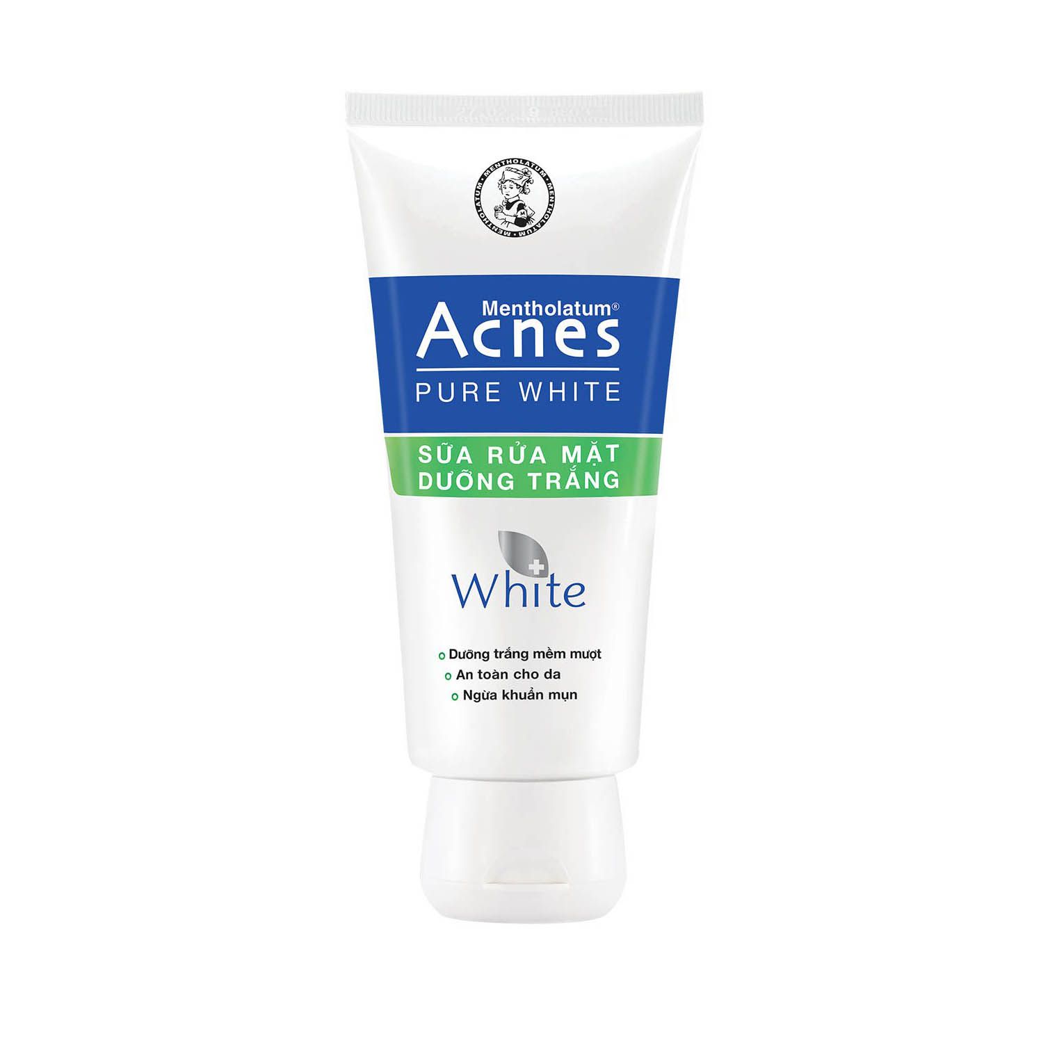 Sữa Rửa Mặt Dưỡng Trắng Acnes - 50g